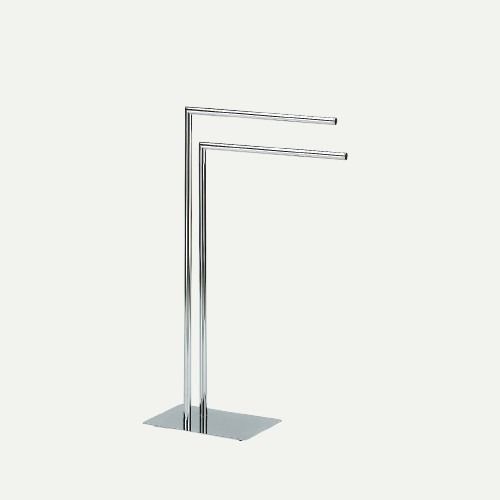 ARVIO handdoekrek L-model 81 cm – verchroomd metaal – vrijstaand design