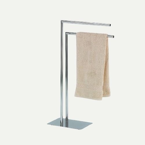 ARVIO handdoekrek L-model 81 cm – verchroomd metaal – vrijstaand design