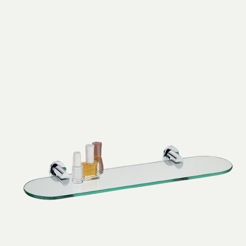 NEXA glazen wandplank 45 cm – transparant