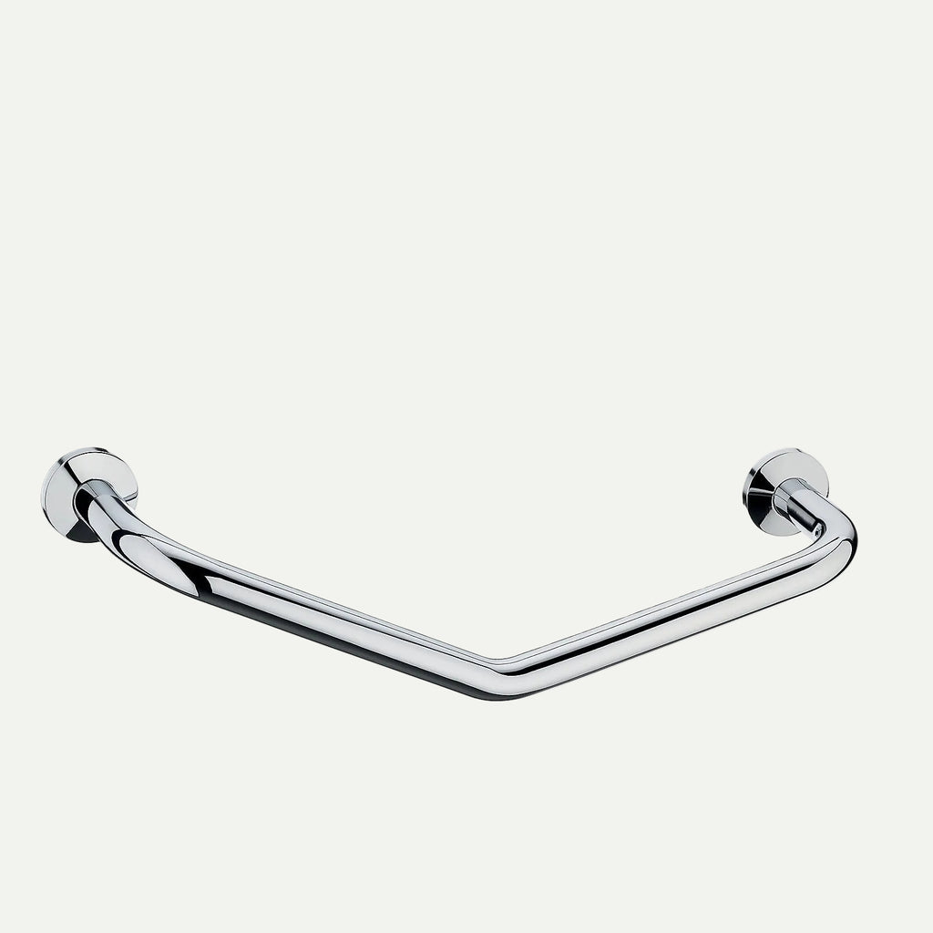 ORVIA wandbeugel hoekmodel 49,5 cm – RVS veiligheidsgreep – badkamer ondersteuning