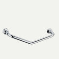 ORVIA wandbeugel hoekmodel 49,5 cm – RVS veiligheidsgreep – badkamer ondersteuning
