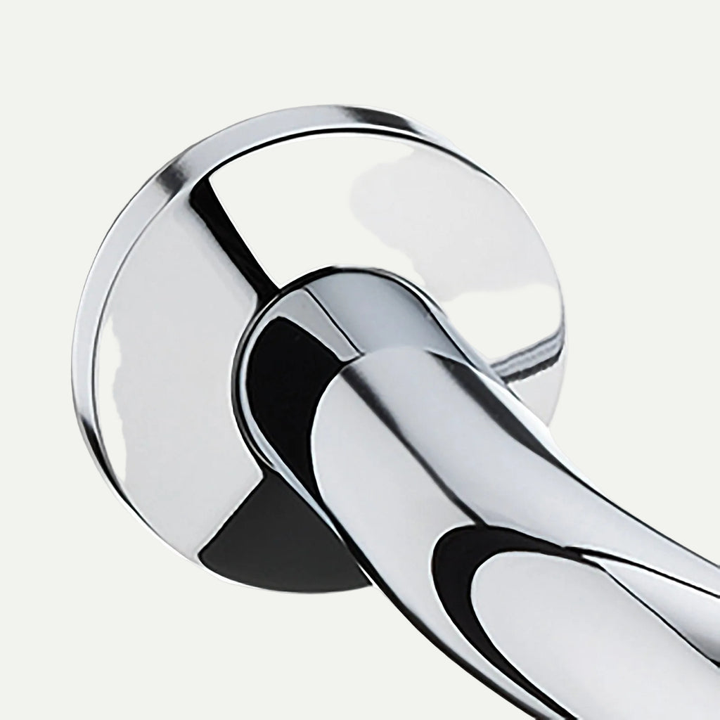 ORVIA wandbeugel hoekmodel 49,5 cm – RVS veiligheidsgreep – badkamer ondersteuning