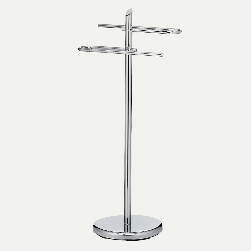KEN handdoekrek vrijstaand 88 cm – verchroomd metaal – modern design