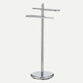 KEN handdoekrek vrijstaand 88 cm – verchroomd metaal – modern design
