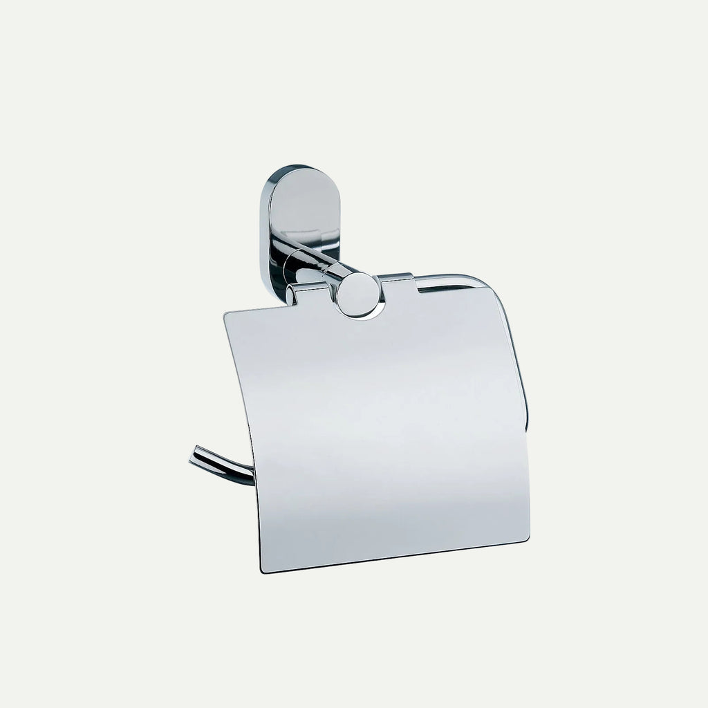 ROME toiletrolhouder met klep 14,5 x 15,5 cm
