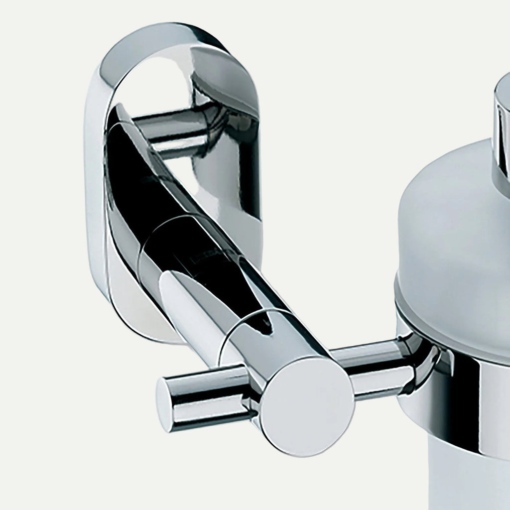 VIRELLO zeepdispenser wandmontage 250 ml – RVS & glas