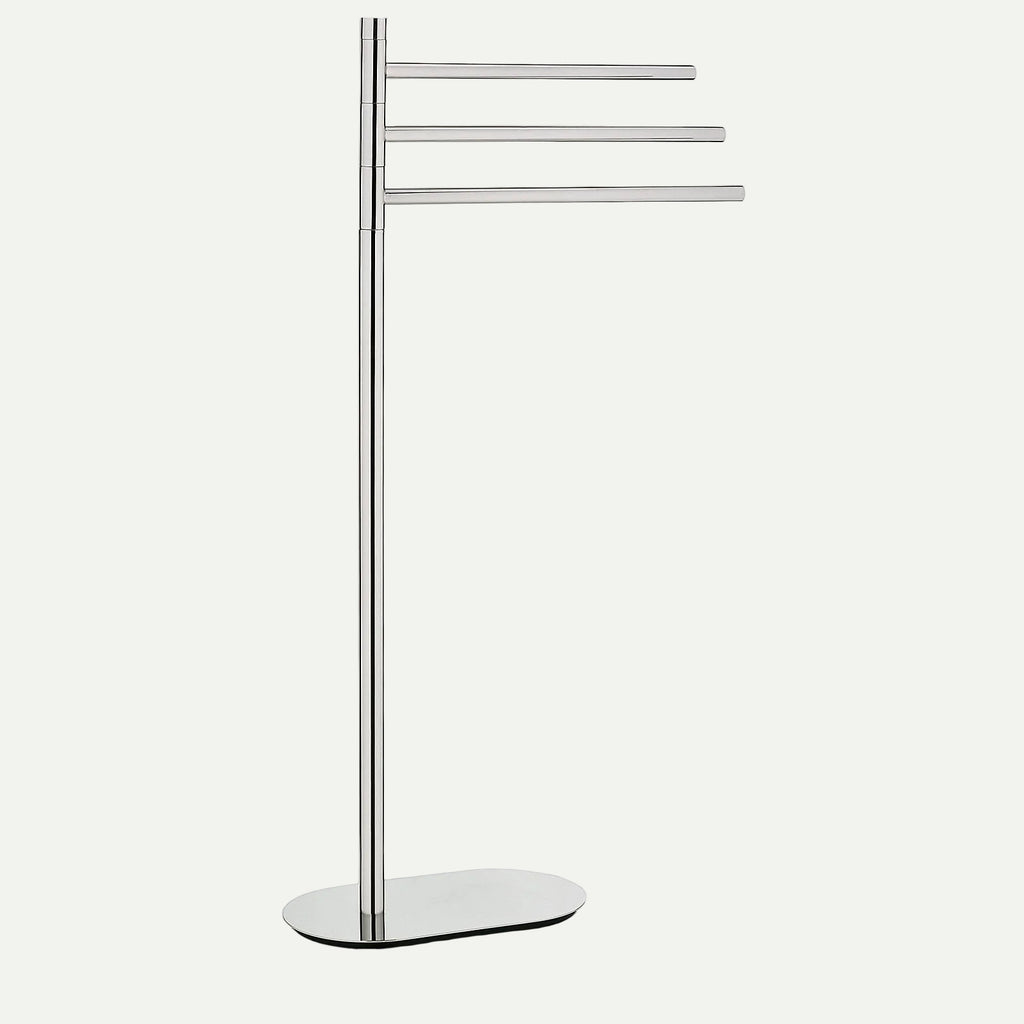 LUXORA staande handdoekhouder 91 cm – RVS 18/10 – vrijstaand design