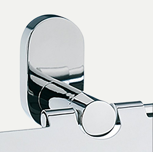 ROME toiletrolhouder met klep 14,5 x 15,5 cm