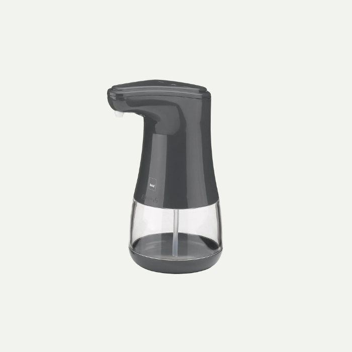 AURION Comfort sensor zeepdispenser 360 ml – donkergrijs – contactloos design