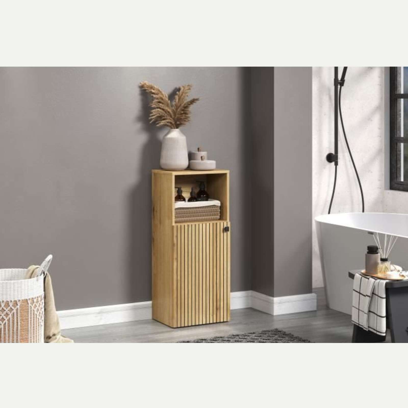 LINORA badkamerkast - 40 x 95 x 31 cm